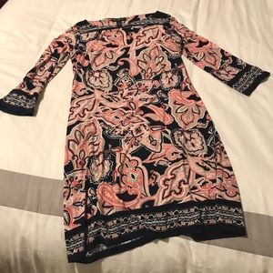 INC Sheath 3/4 Sleeve Dress